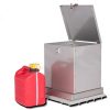 Gasoline container with optional pad